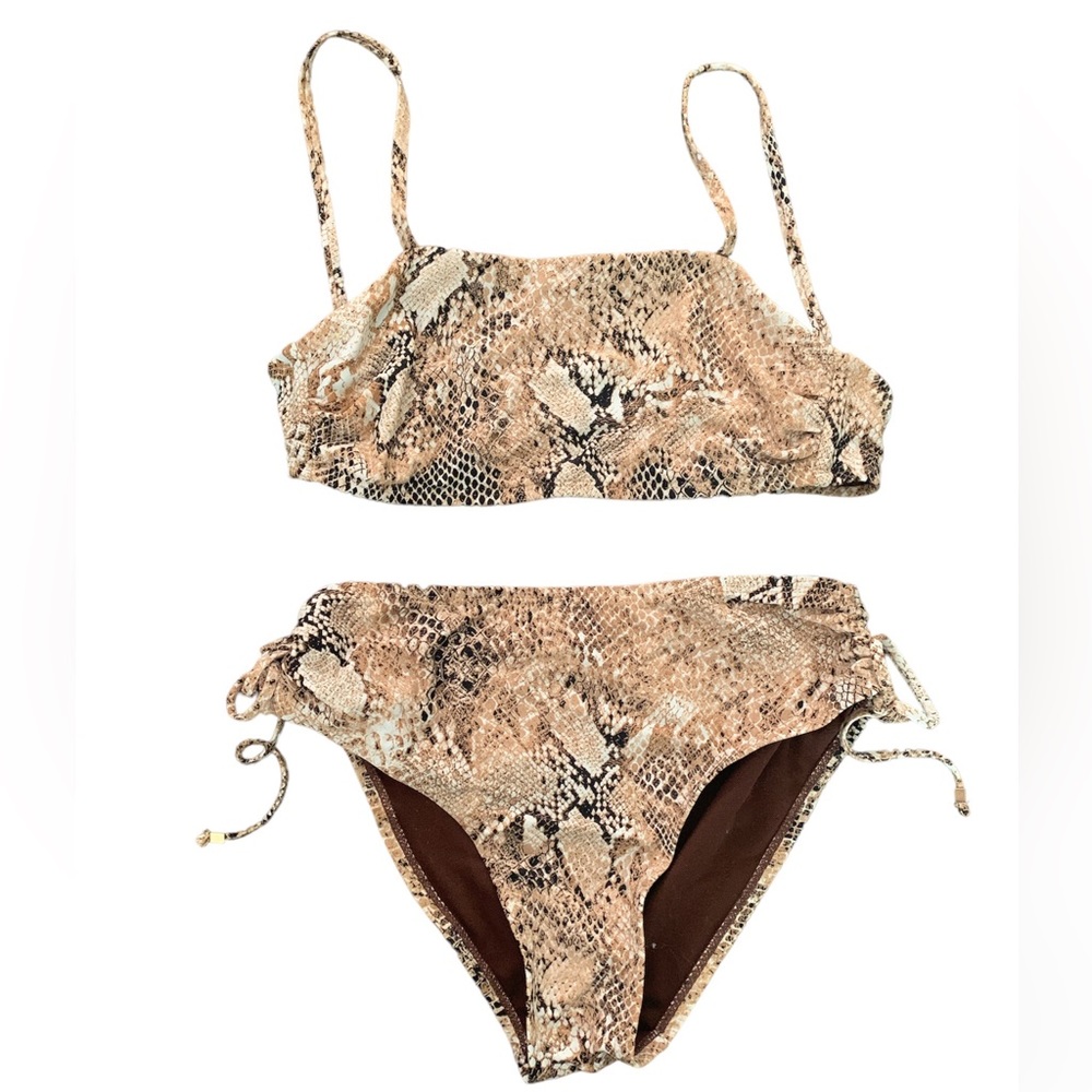 NWOT Snake Print Bikini